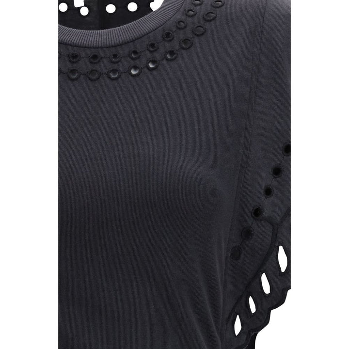 Marant Etoile Black Cotton Casual Dress