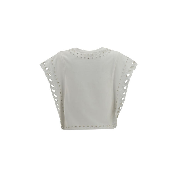 Marant Etoile White Cotton T-Shirt