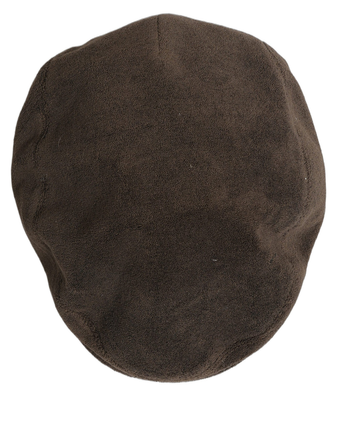 Dolce & Gabbana Men Brown Cotton Newsboy Cloth Capello Hat