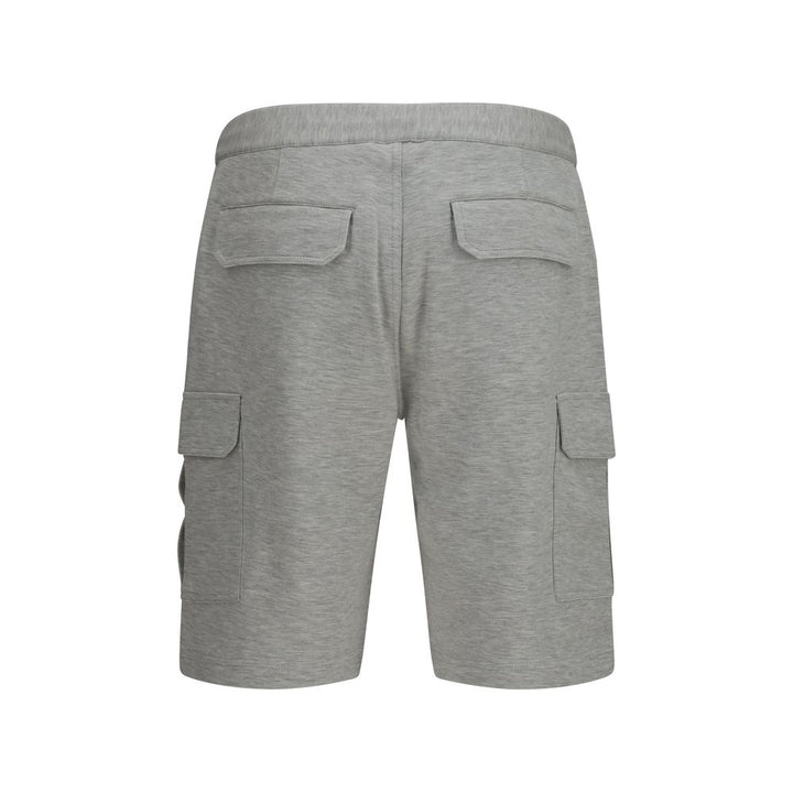 Brunello Cucinelli Gray Cotton Bermuda Shorts