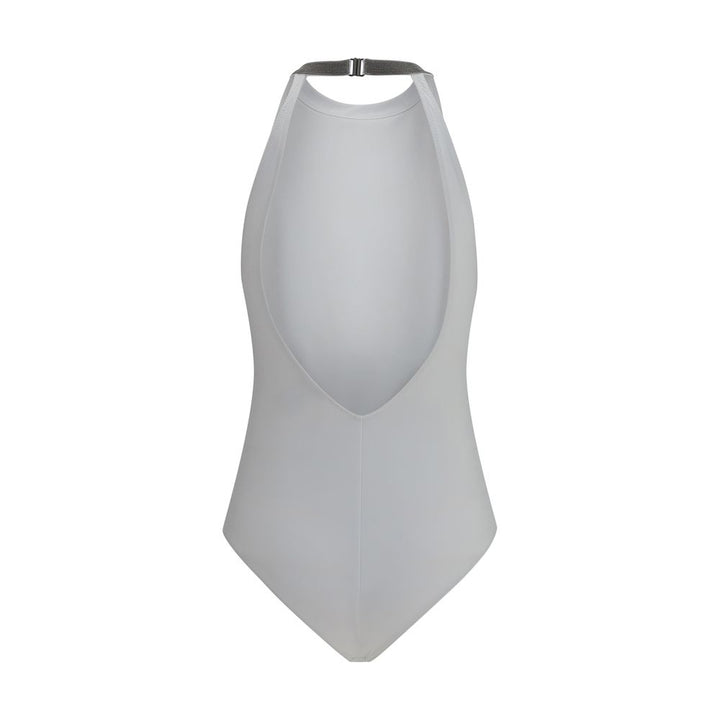 Brunello Cucinelli White Polyamide One-Piece Swimsuit