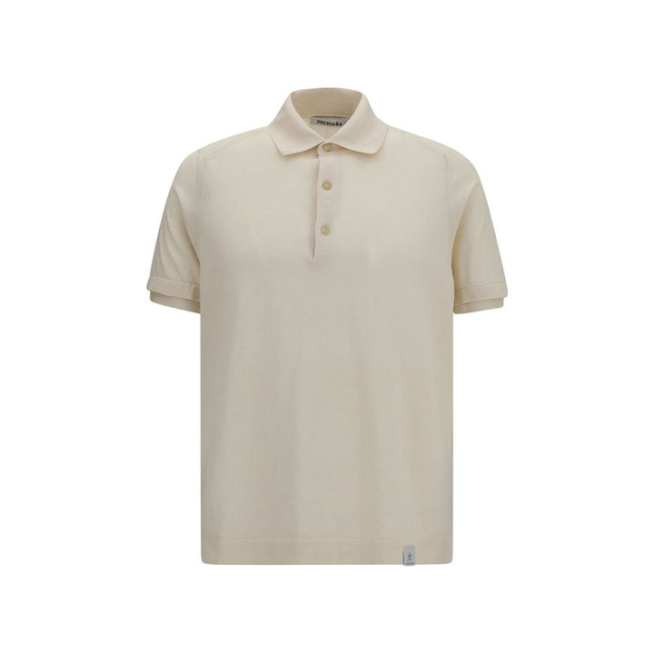 Premiata Beige Cotton Polo Shirt