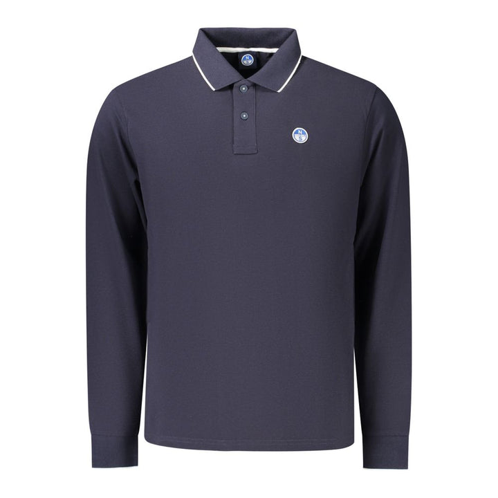 North Sails Blue Cotton Men's Polo