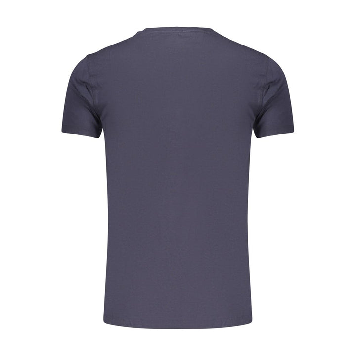 Marina Militare Blue Cotton Men's T-Shirt