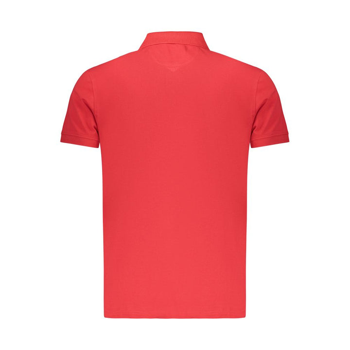 Marina Militare Rosso Cotton Men's Polo