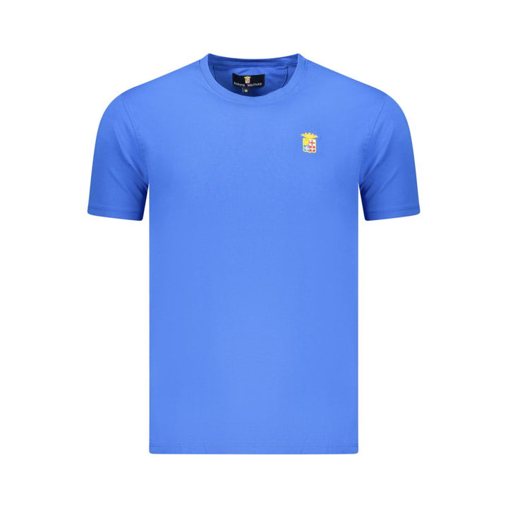 Marina Militare Blue Cotton Men's T-Shirt
