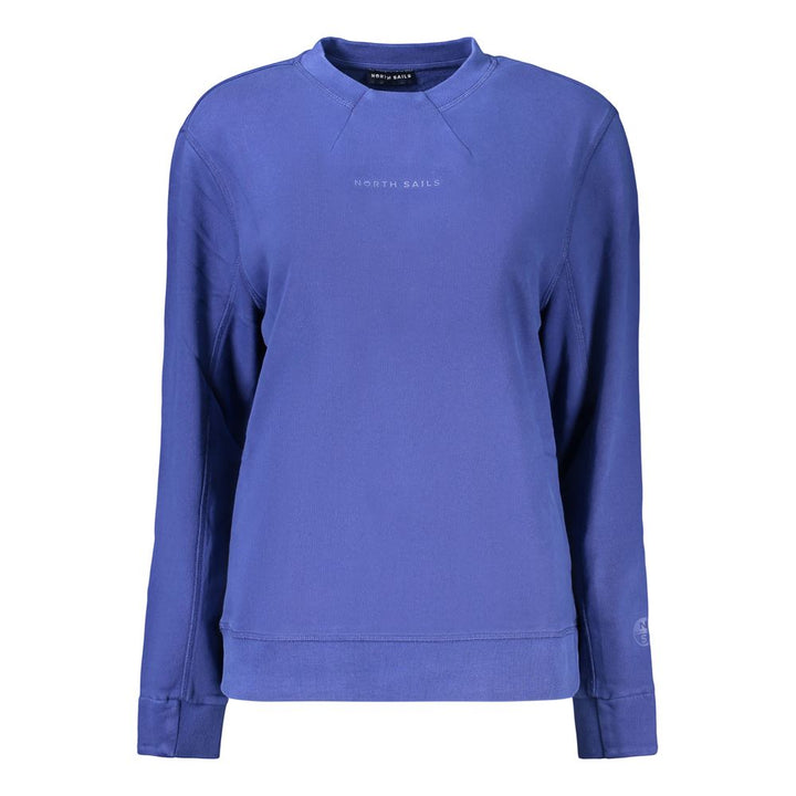 North Sails Blue Cotton Women's Sweatshirt