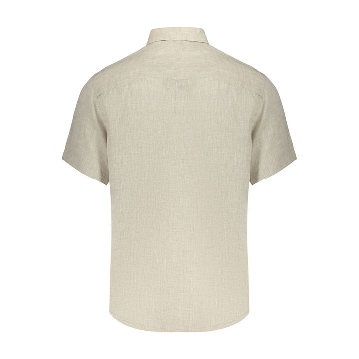 North Sails Beige Linen Men's Shirt