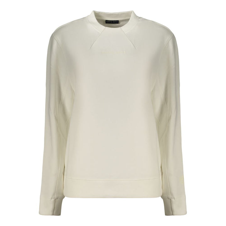 North Sails White Cotton Women's Sweatshirt