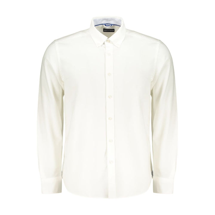 North Sails White Cotton Men's Shirt