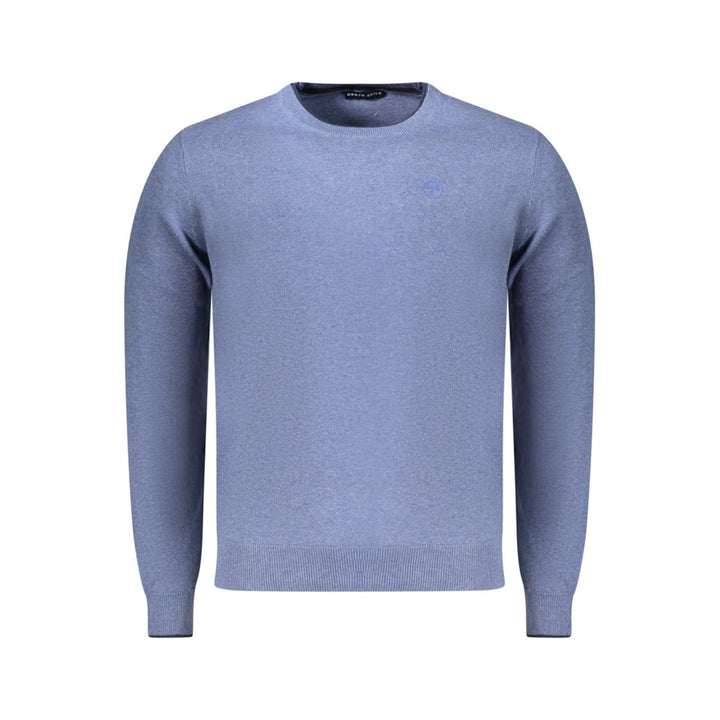 North Sails Blue Cotton Men's Sweater