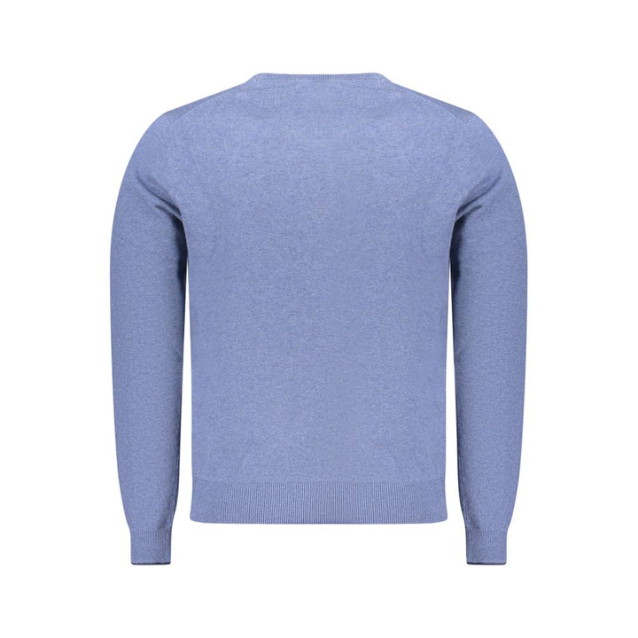 North Sails Blue Cotton Men's Sweater