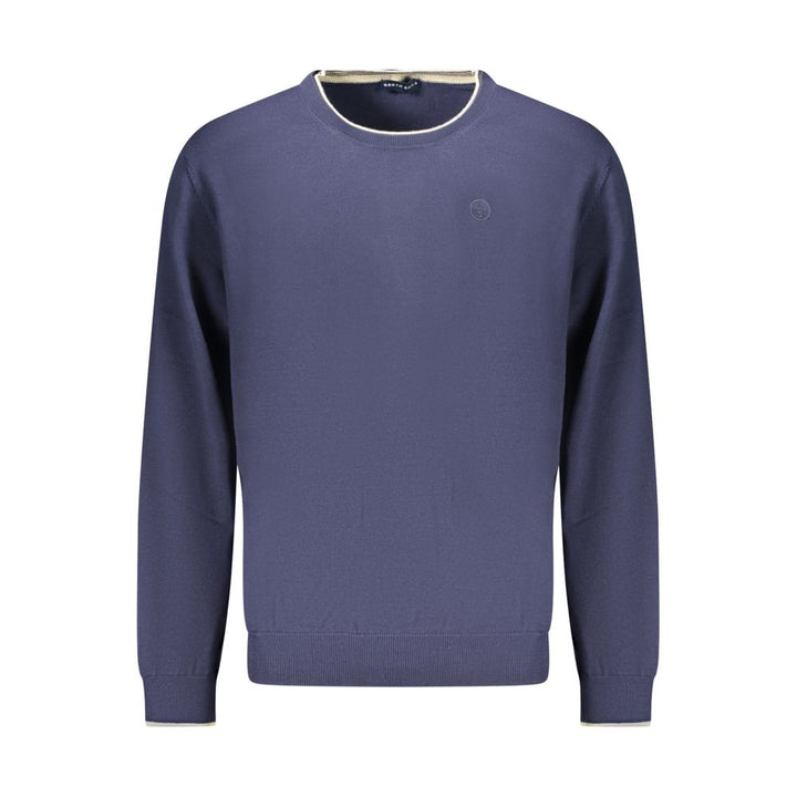 North Sails Blu Cotton Uomo Shirt