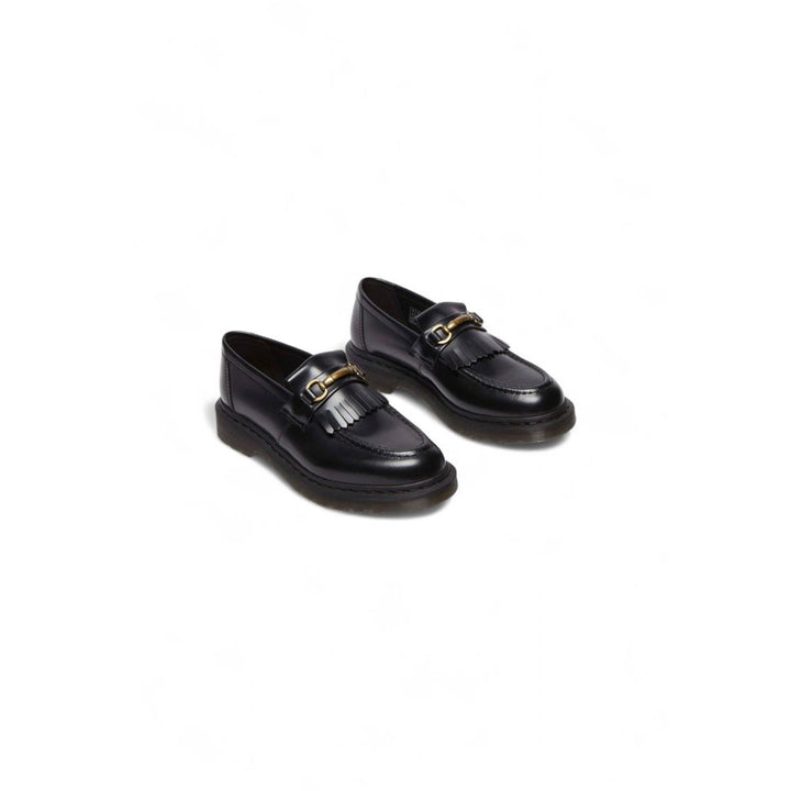 Dr. Martens Black Leather Slip-On Loafers