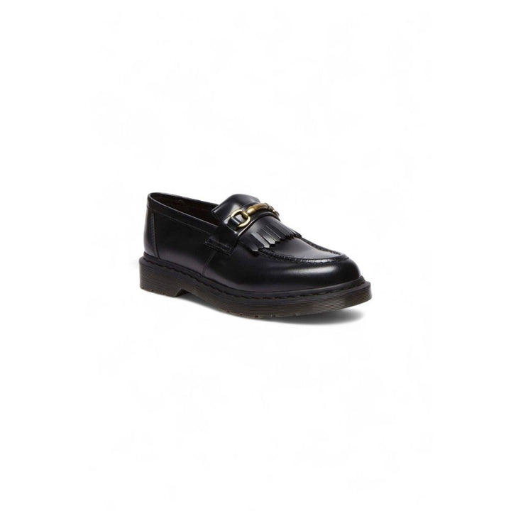Dr. Martens Black Leather Slip-On Loafers