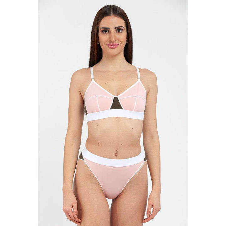 Moschino Multicolor Cotton Bra