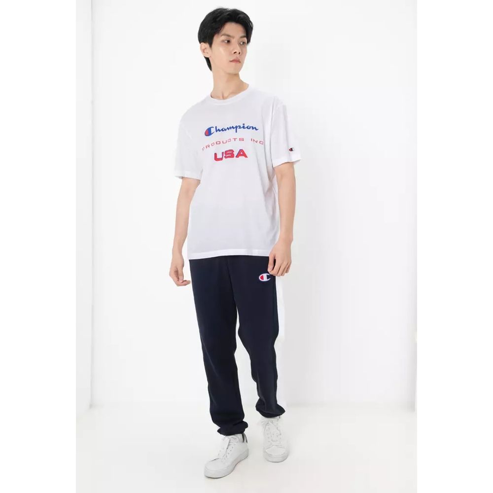 Champion Blue Cotton T-Shirt