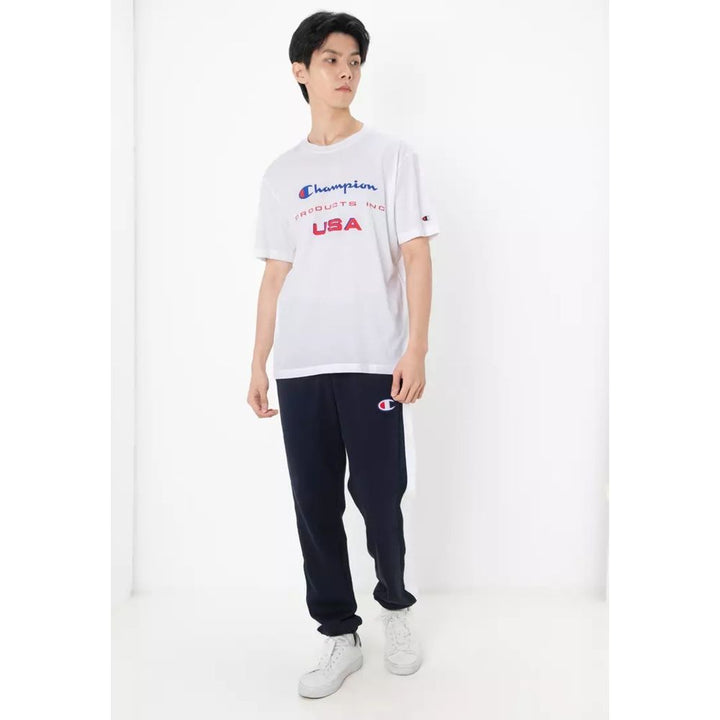 Champion Blue Cotton T-Shirt