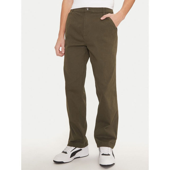Champion Brown Cotton Joggers (Workout Pants)
