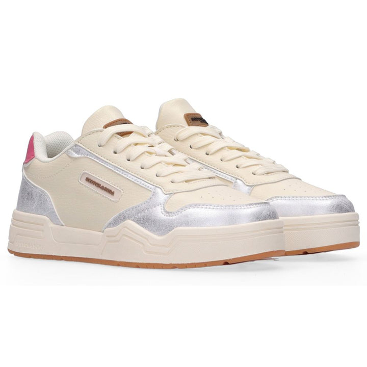 Scotch & Soda Bicolor Leather Low Top Sneakers