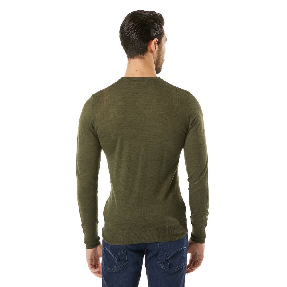 Gas Black Leather Sweatshirt