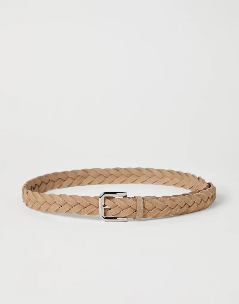 Brunello Cucinelli Brown Leather Regular Belt
