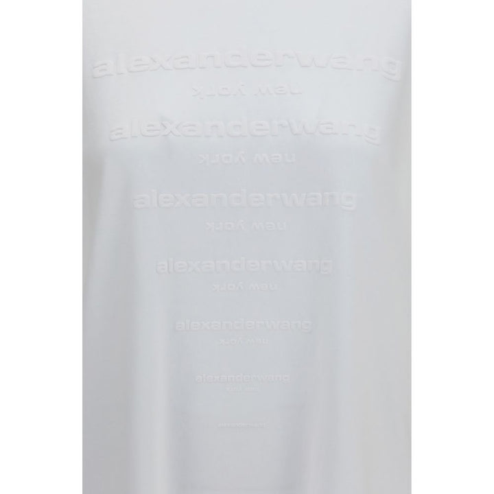 Alexander Wang White Cotton T-Shirt