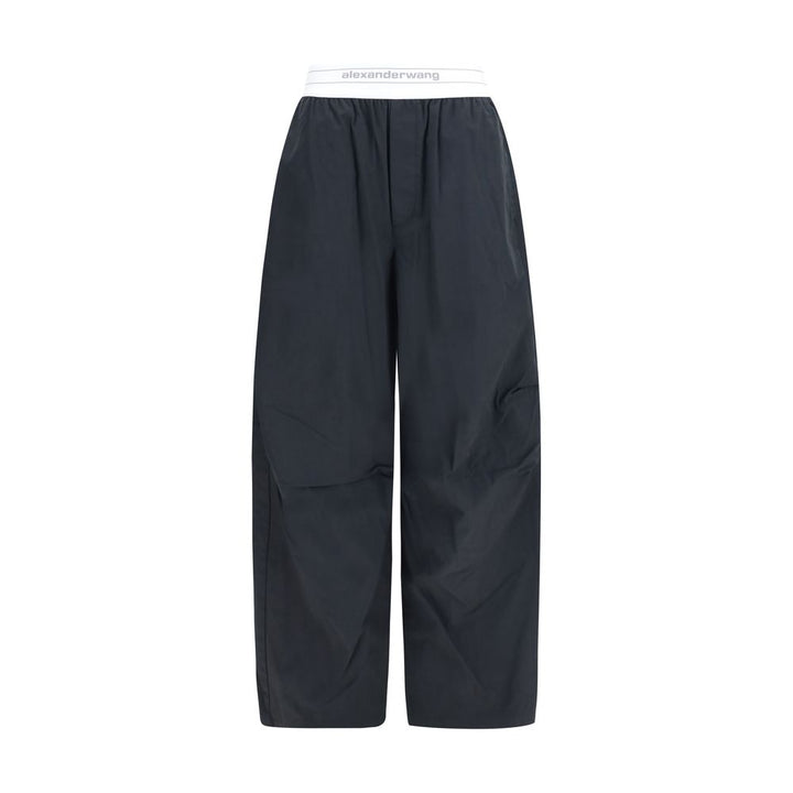 Alexander Wang Black Cotton Casual Pants