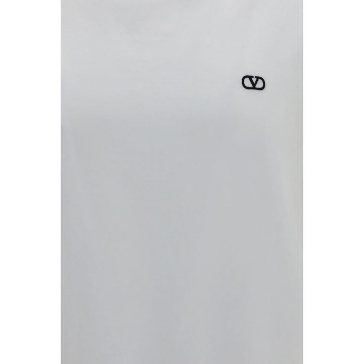 Valentino White Cotton T-Shirt