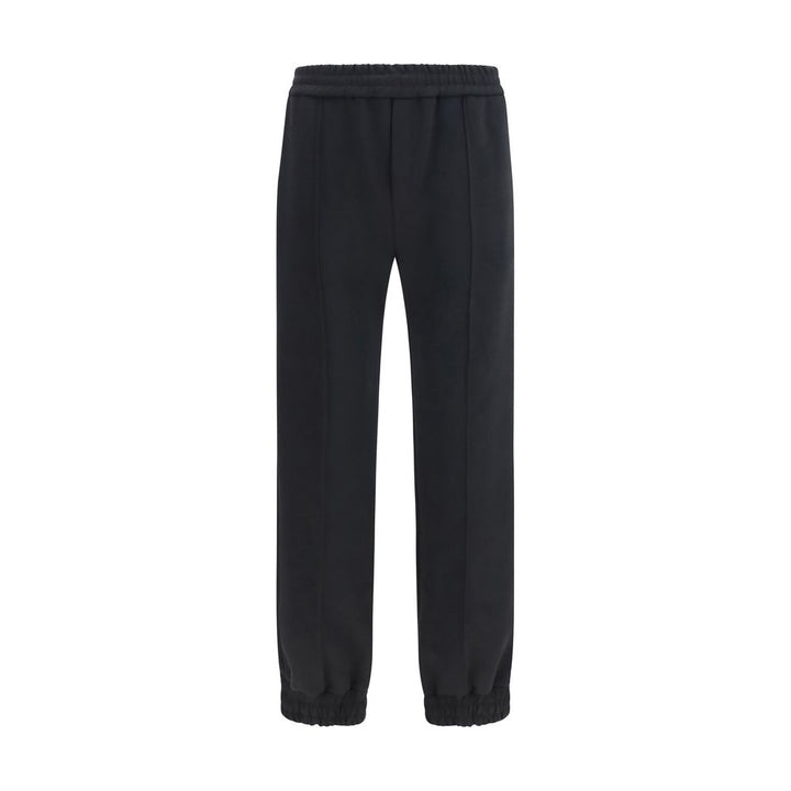 Valentino Black Cotton Joggers (Workout Pants)