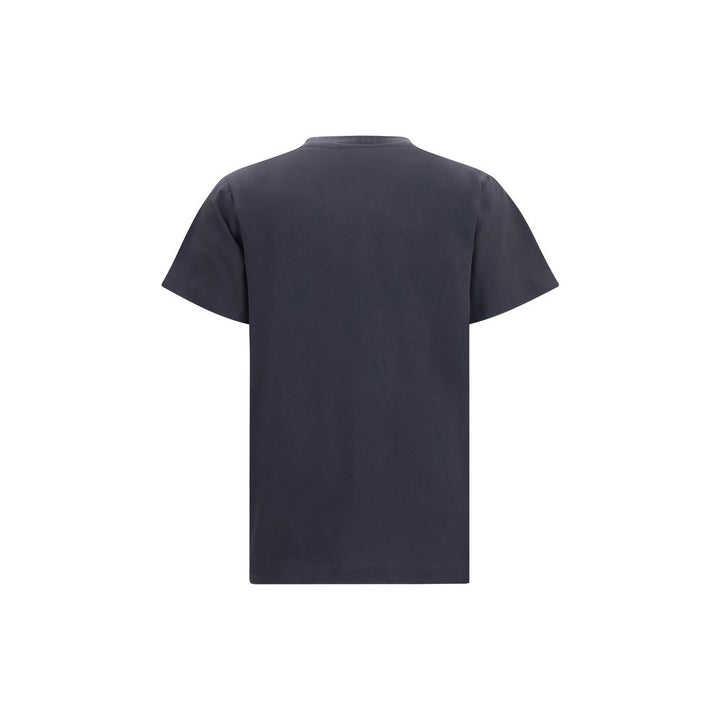 Ganni Black Cotton T-Shirt