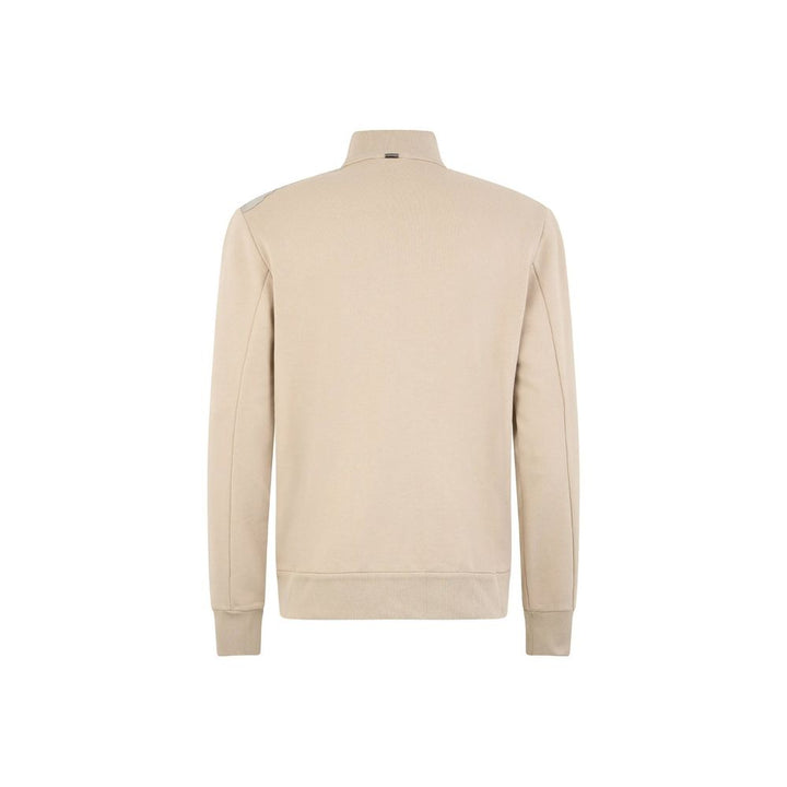 Herno Beige Cotton Sweatshirt