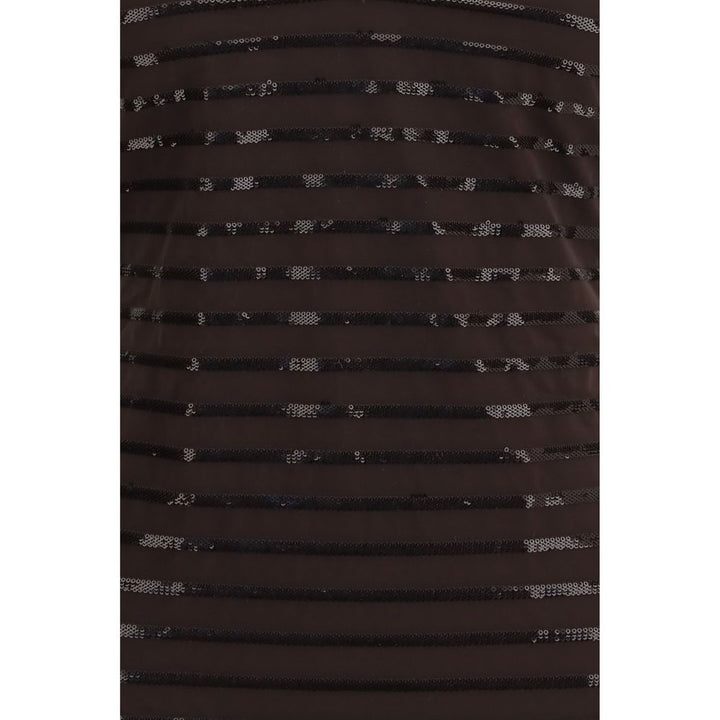 Brunello Cucinelli Brown Nylon One-Piece Swimsuit