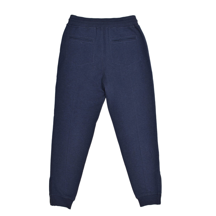 Brunello Cucinelli Blue Cotton Joggers (Workout Pants)