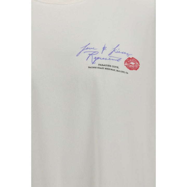 Represent White Cotton T-Shirt