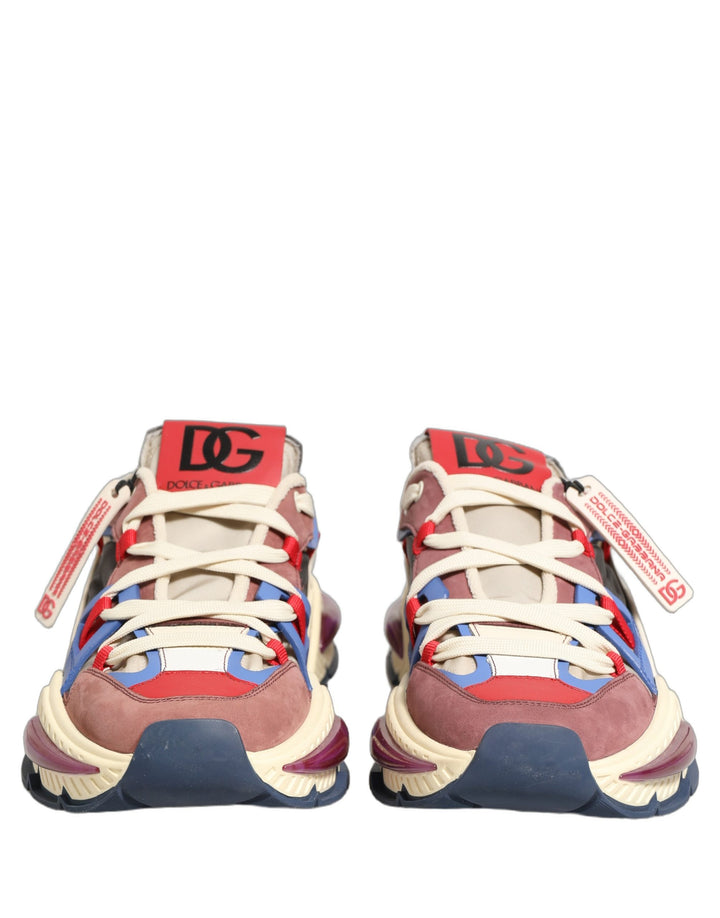Dolce & Gabbana Multicolor Low Top Airmaster Sneakers Shoes