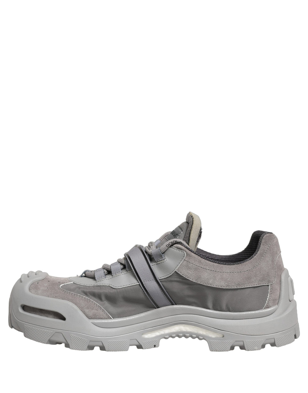 Dolce & Gabbana Gray Airmaster Panelled Low Top Men Sneakers Shoes