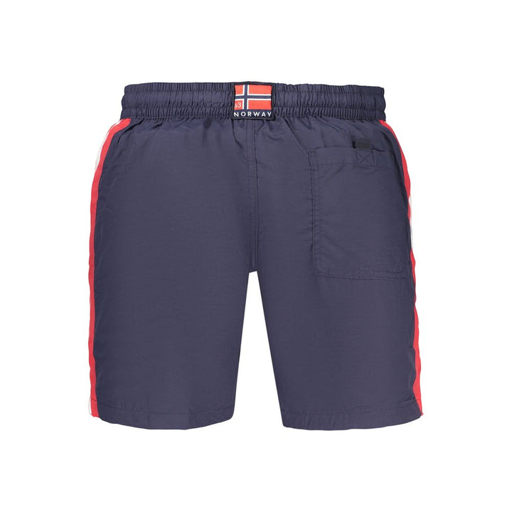 Norway 1963 Blue Polyamide Men's Swimwear