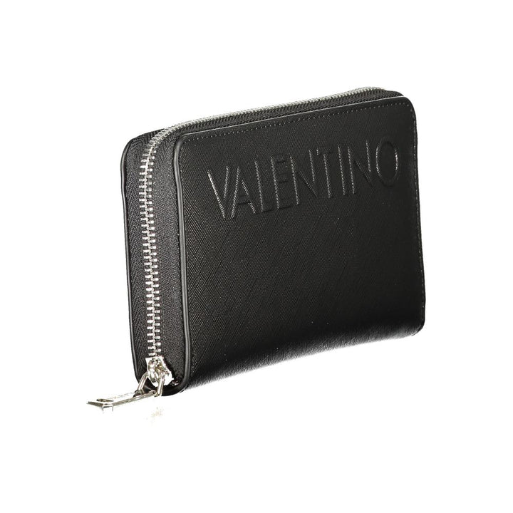 Valentino Black Polyurethane Women's Wallet
