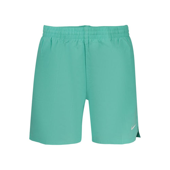 Nike Azzurro Polyester Men's Swim Boxer