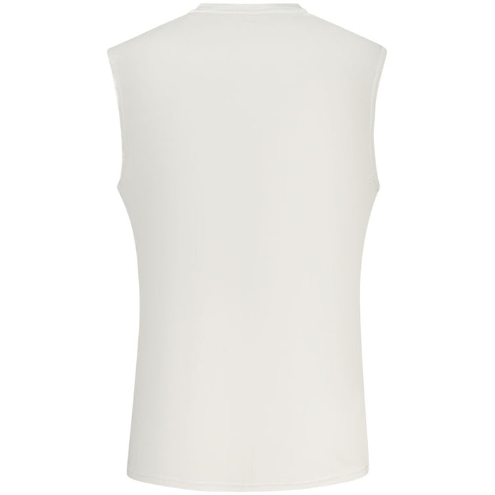 Nike White Polyester Men's Tank