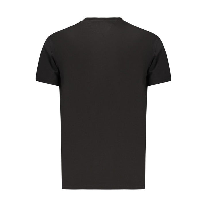 Tommy Hilfiger Black Cotton Mens T-Shirt