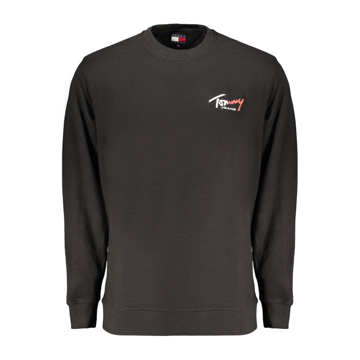Tommy Hilfiger Black Cotton Men's Sweatshirt