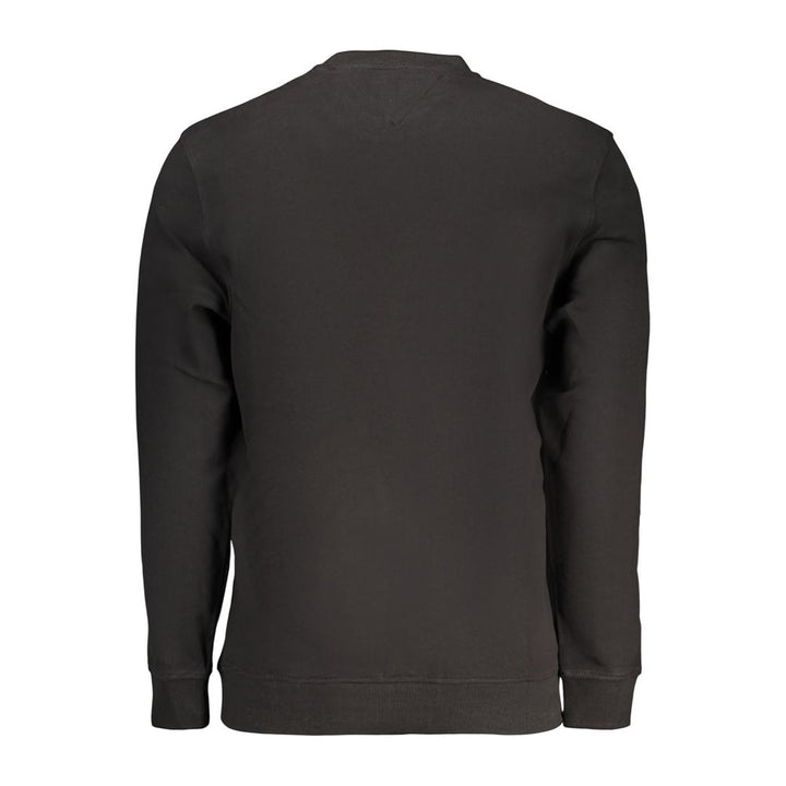 Tommy Hilfiger Black Cotton Men's Sweatshirt