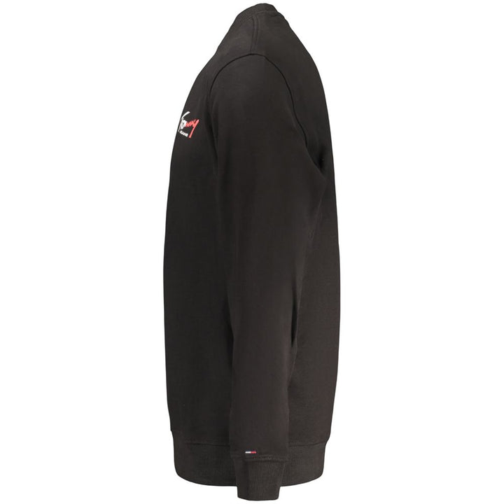 Tommy Hilfiger Black Cotton Men's Sweatshirt