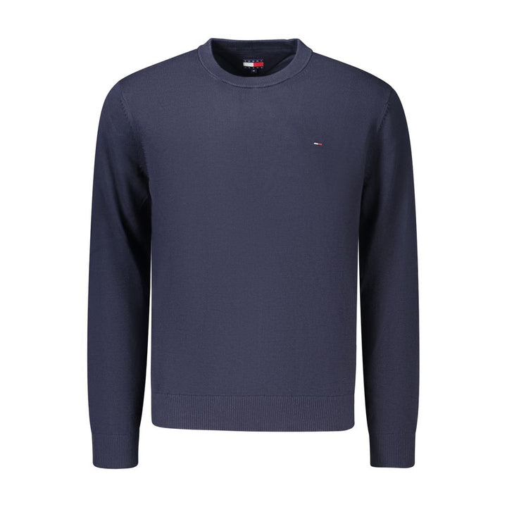 Tommy Hilfiger Blue Cotton Mens Knitwear