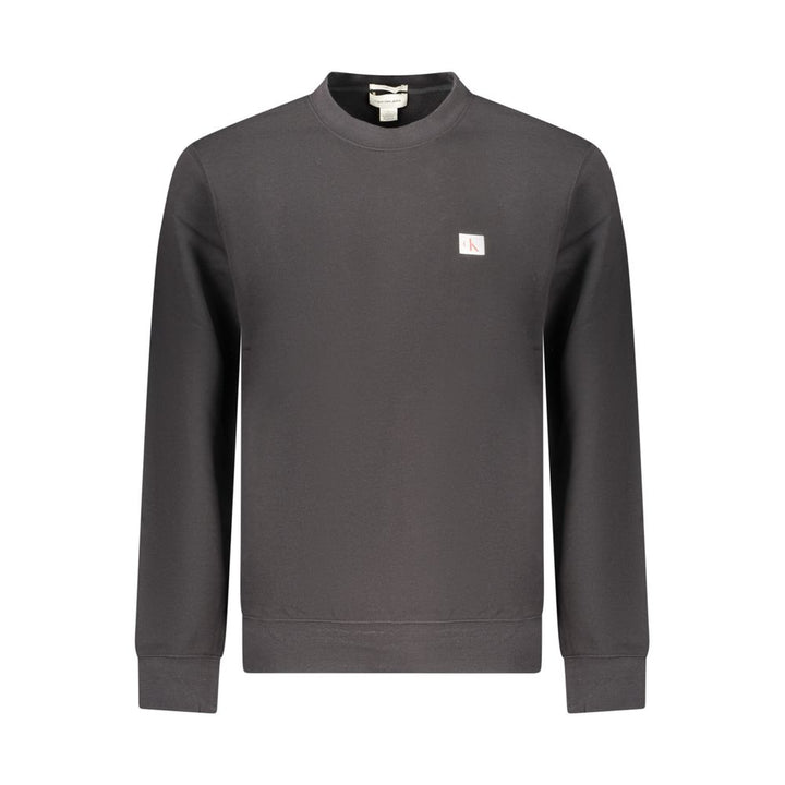 Calvin Klein Black Cotton Men's Sweatshirt