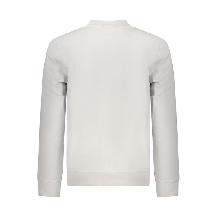 Calvin Klein Gray Cotton Men Sweatshirt