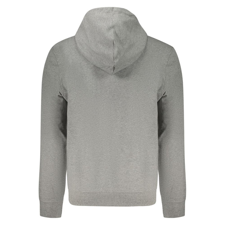 Calvin Klein Gray Cotton Men's Hoodie
