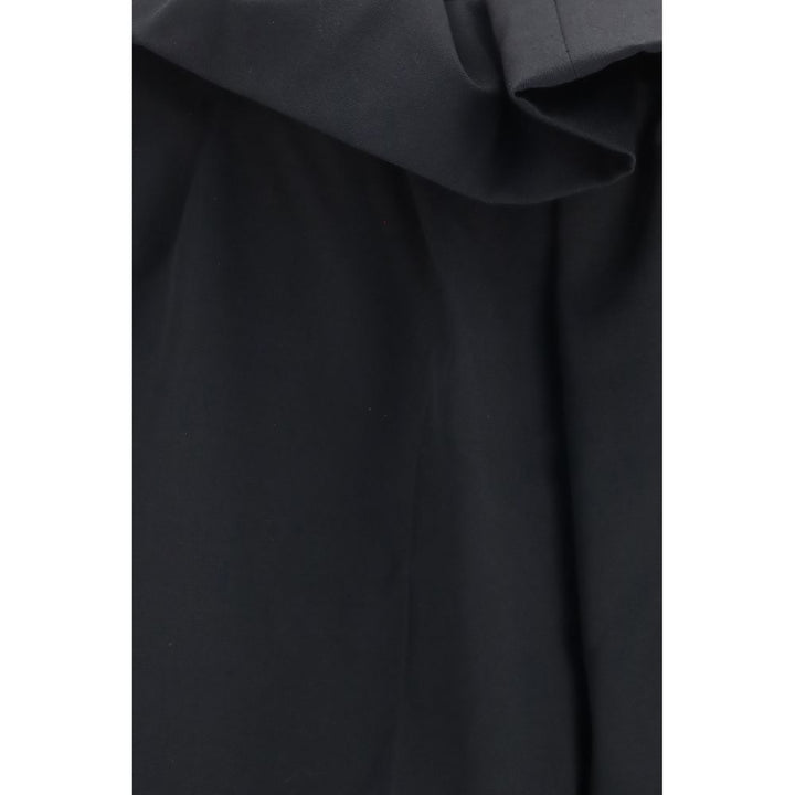 Khaite Black Wool Oves Aries Casual Pants